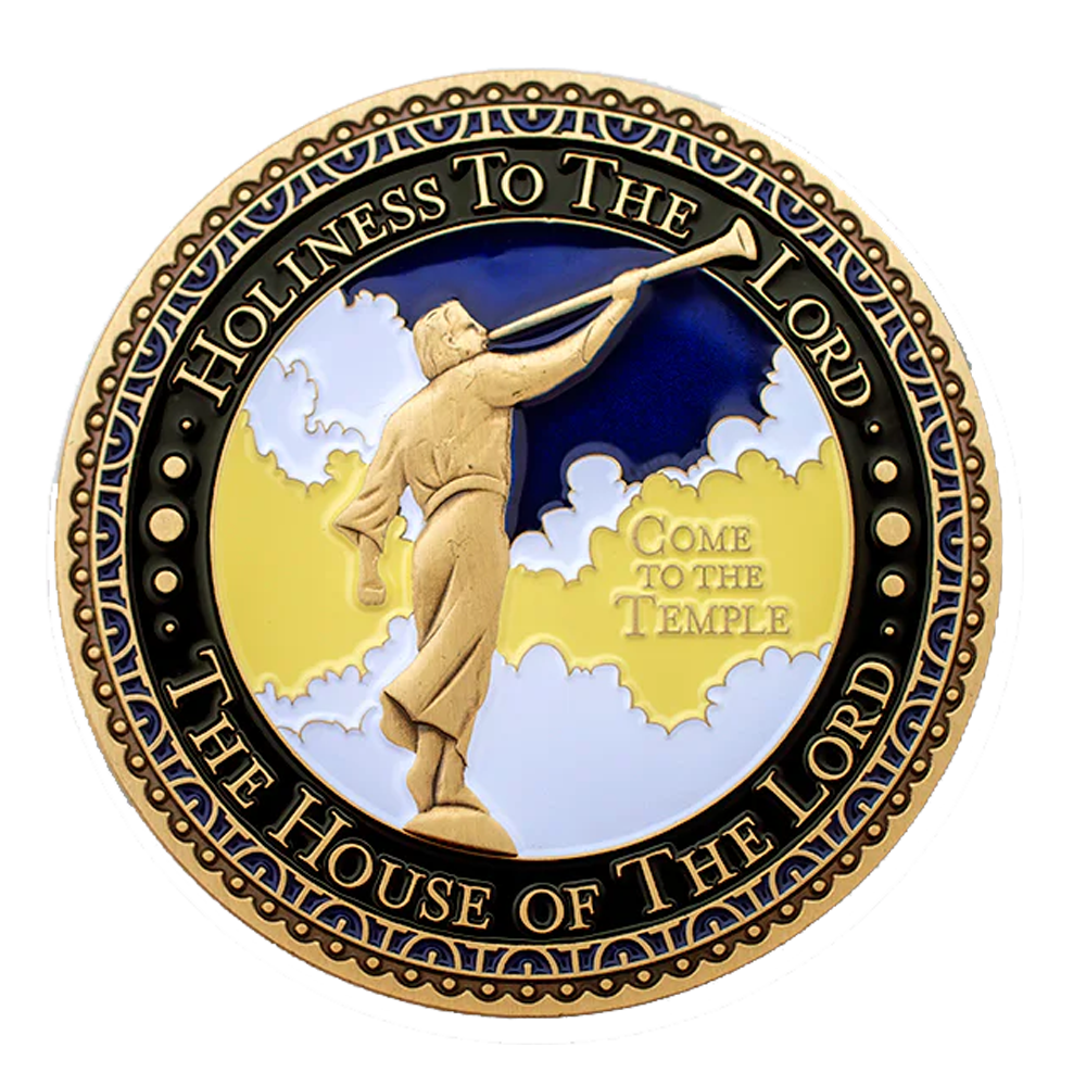 Cedar City Utah Temple Medallion Coin, , large image number 2