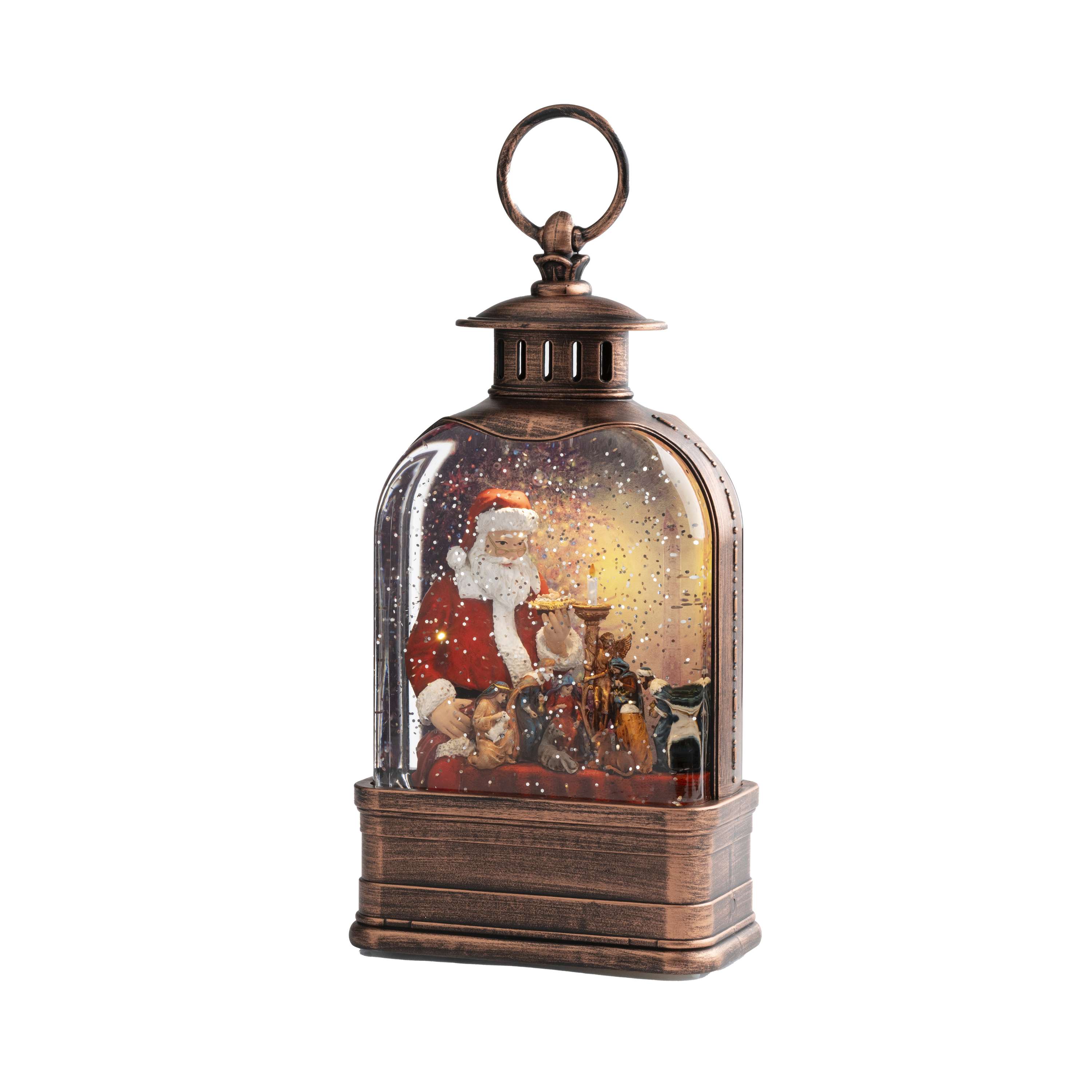 The Spirit of Christmas Resin Nativity Lantern, , large