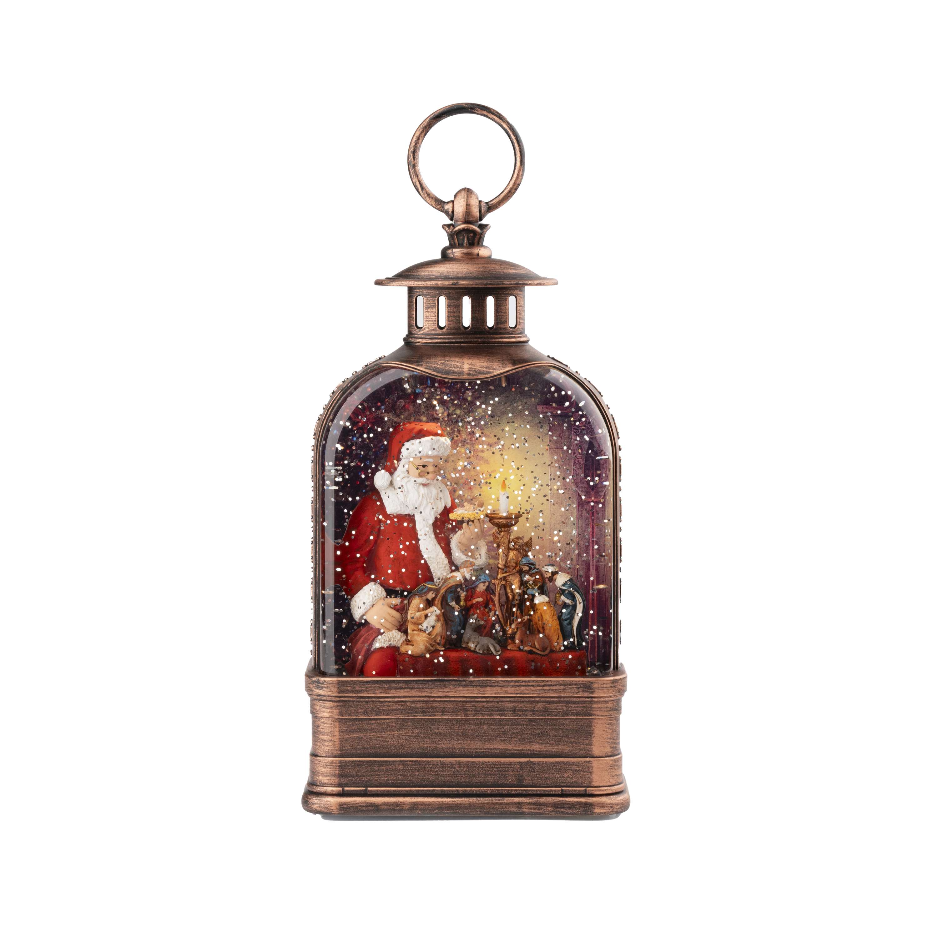 The Spirit of Christmas Resin Nativity Lantern