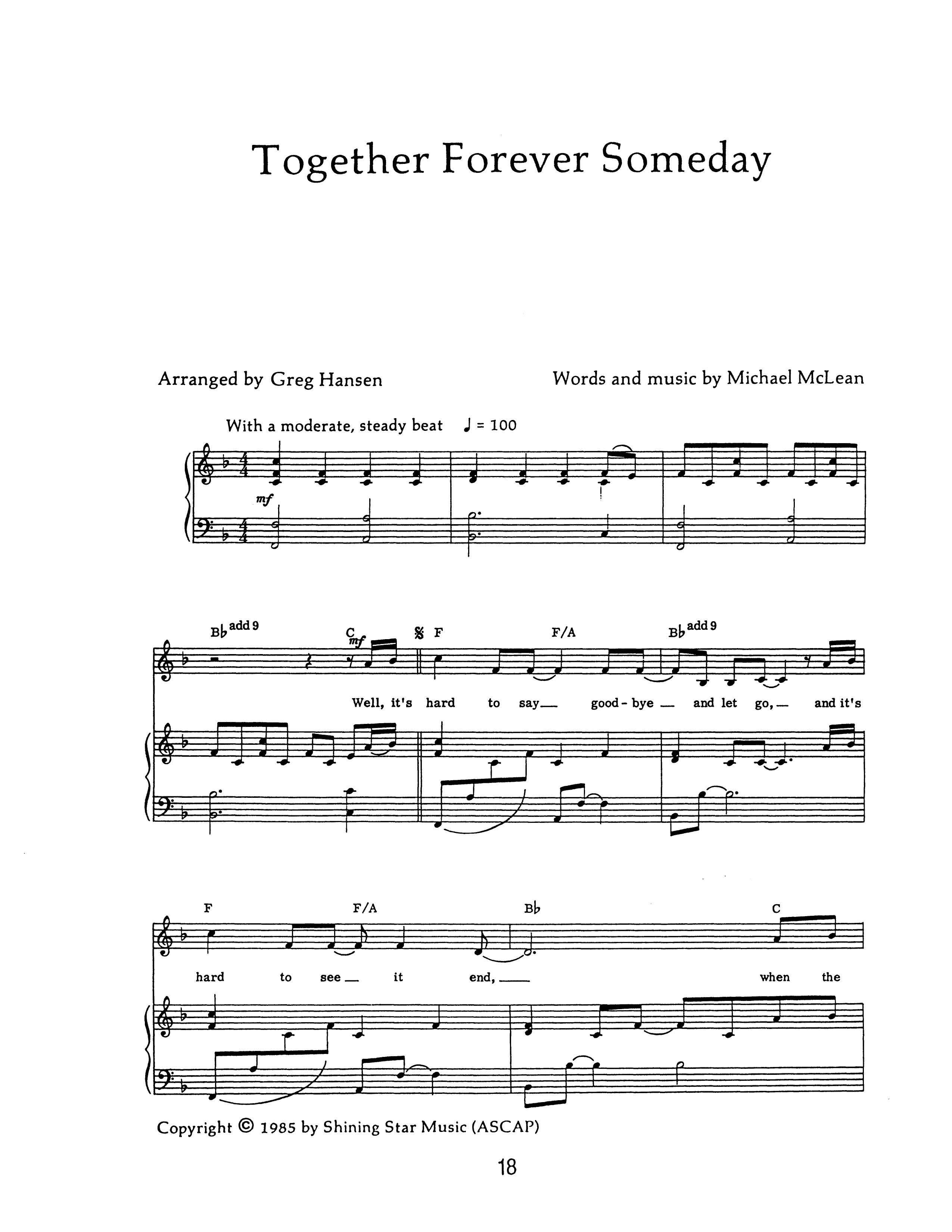 Together Forever Someday