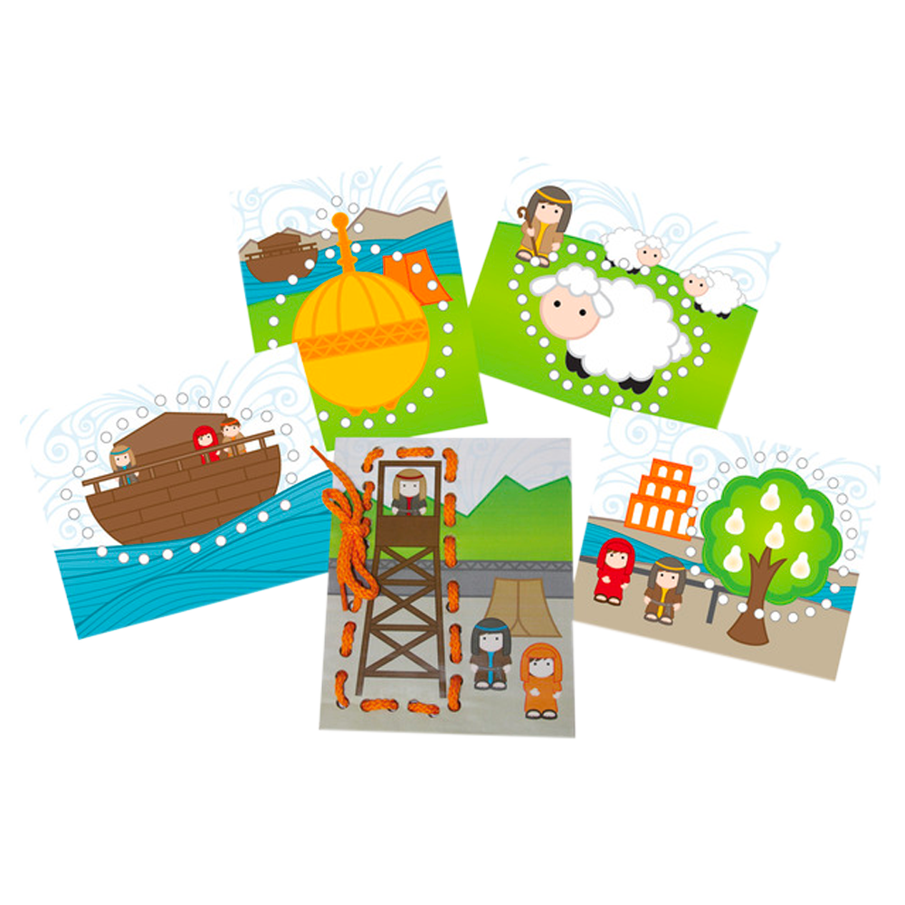 Book of Mormon Lacing Cards,  Book of Mormon Lacing Cards