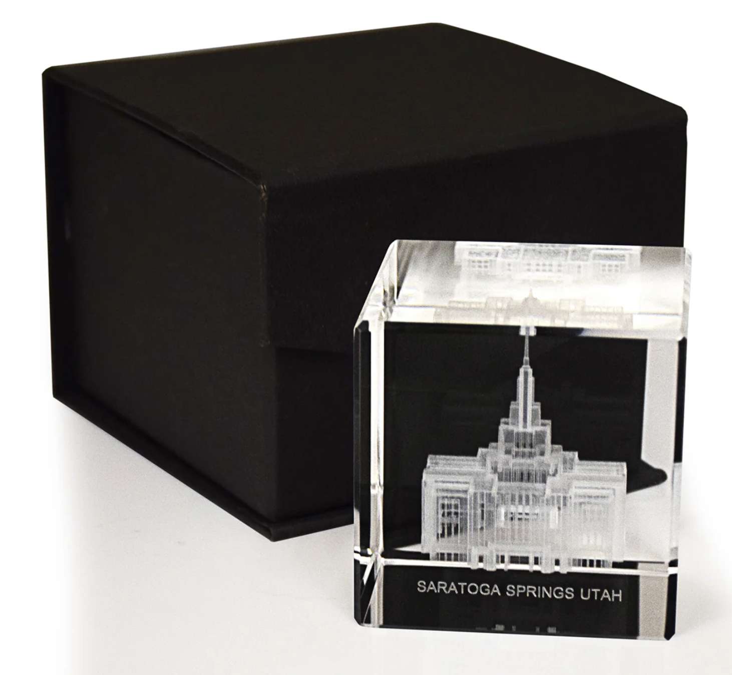Crystal Cube Saratoga Springs Utah Temple
