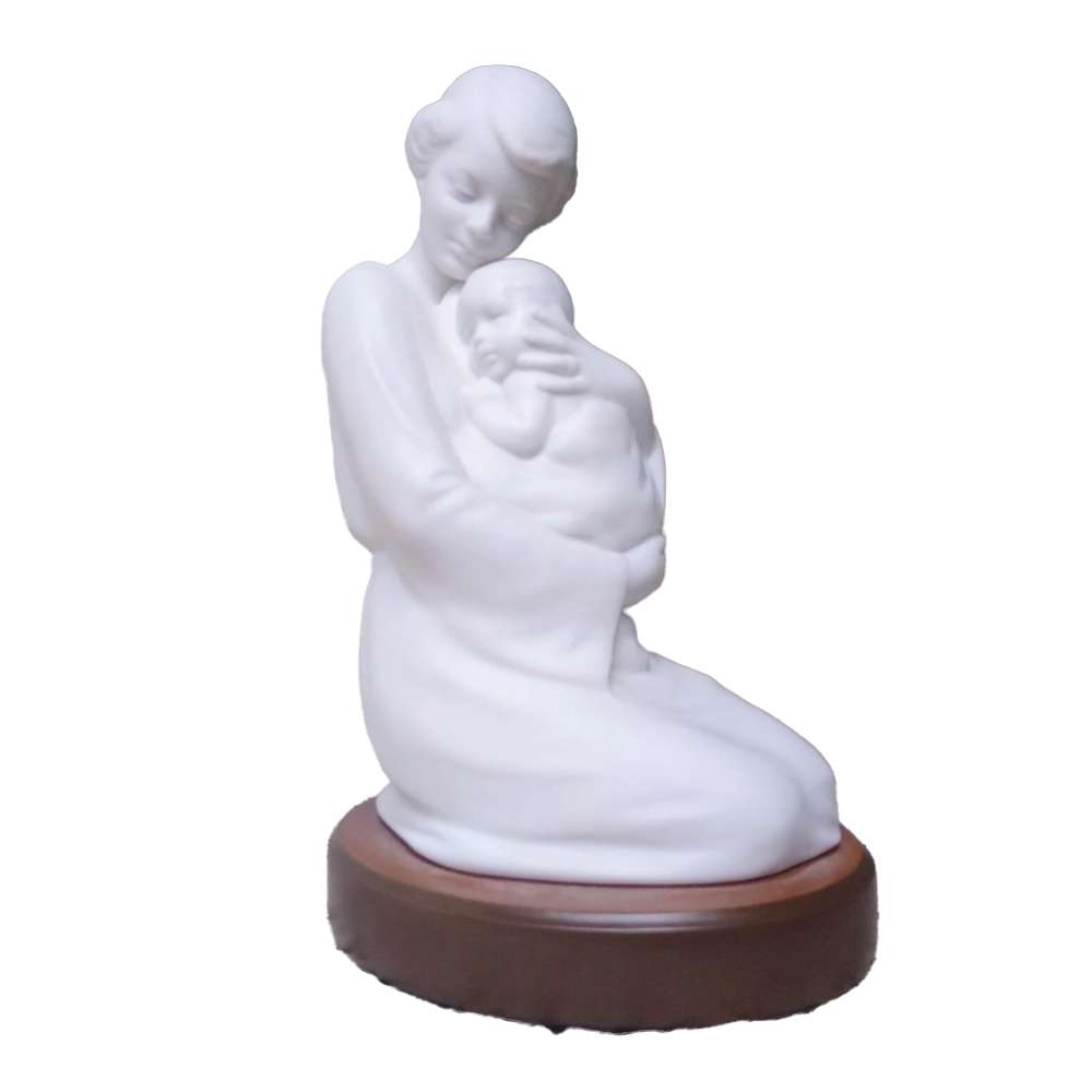 Cherished Moment Statue with Base (Porcelain), , large image number 0