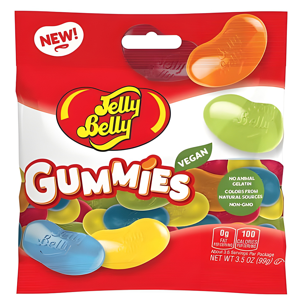 Jelly Belly Bagged Gummies 3.5 Oz.