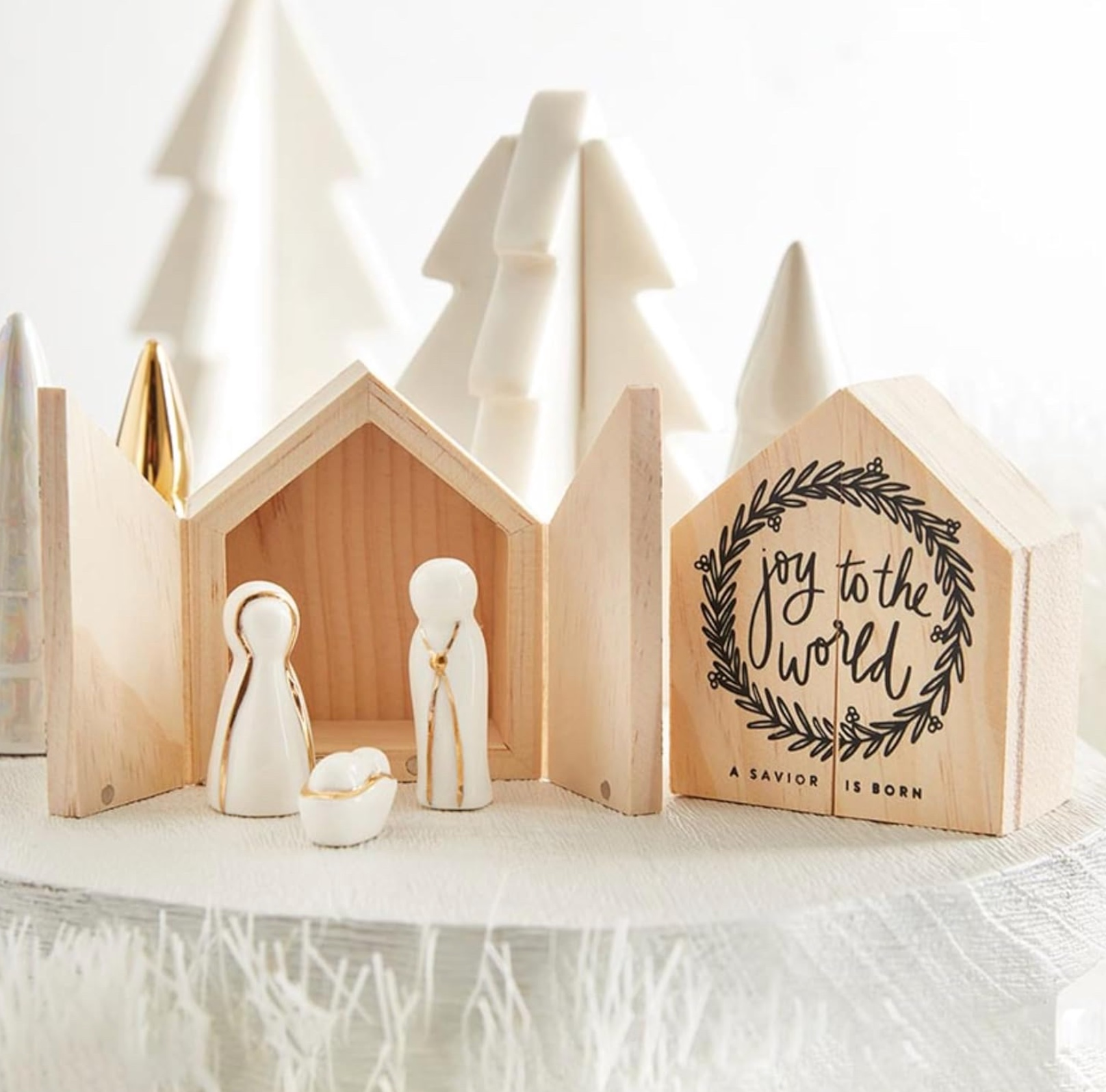 Joy to the World Holy Family Nativity, , large image number 3