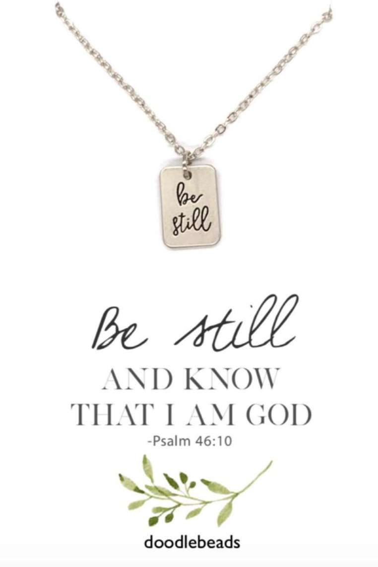 Be Still Necklace, , large