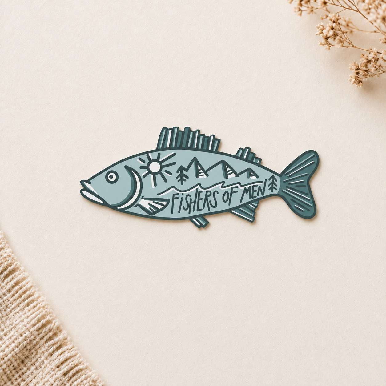 Sticker Missionary Fishers of Men, , large