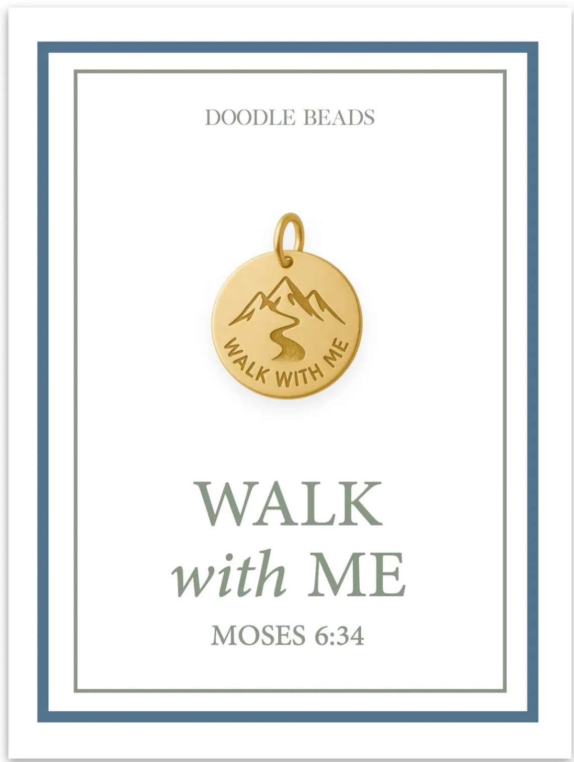 2026 Youth Theme Walk with Me Charm, , large image number 0