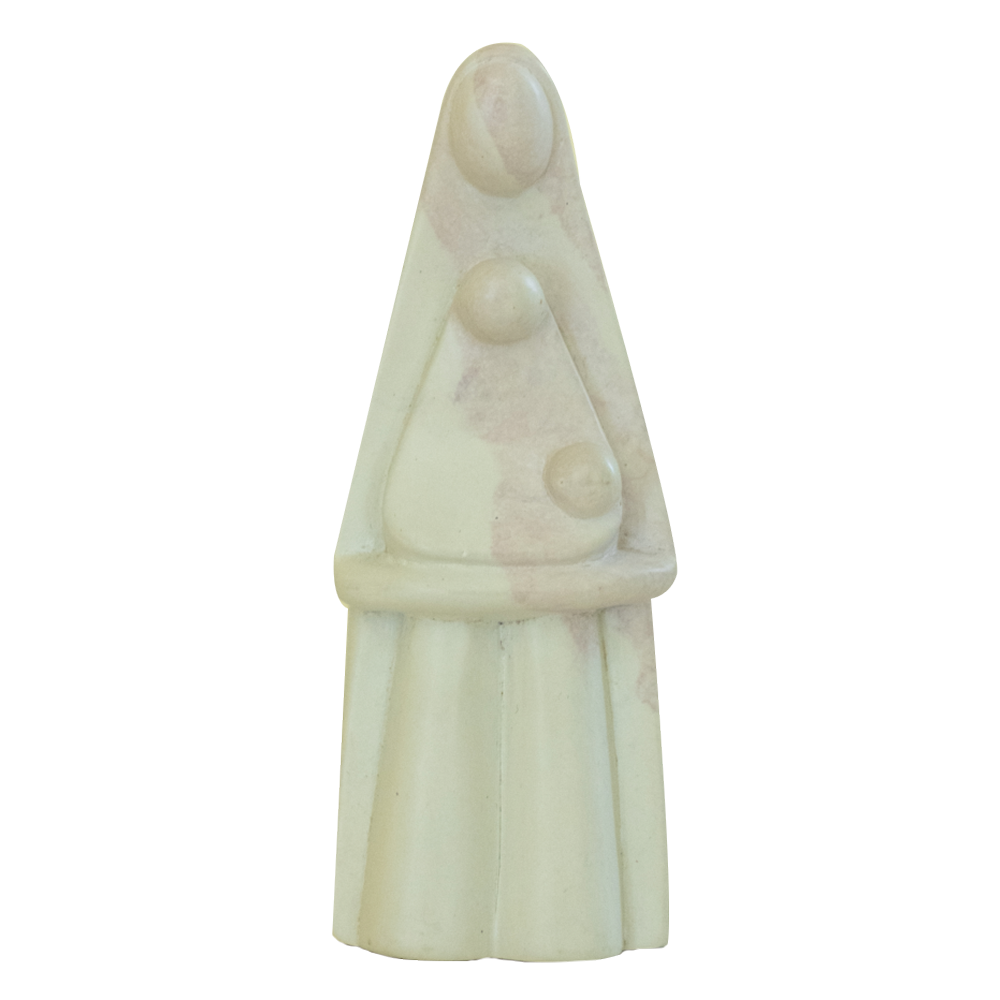 Kenyan Holy Family Soapstone Nativity