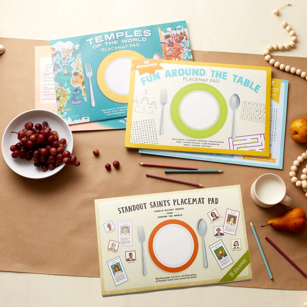 Fun Around the Table Placemat Pad, , large image number 7