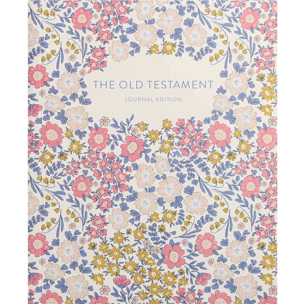 The Old Testament, Journal Edition, Pink Floral (Lined)
