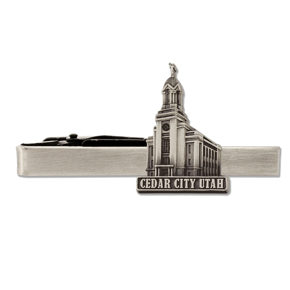 Cedar City Temple Tie Bar, , large