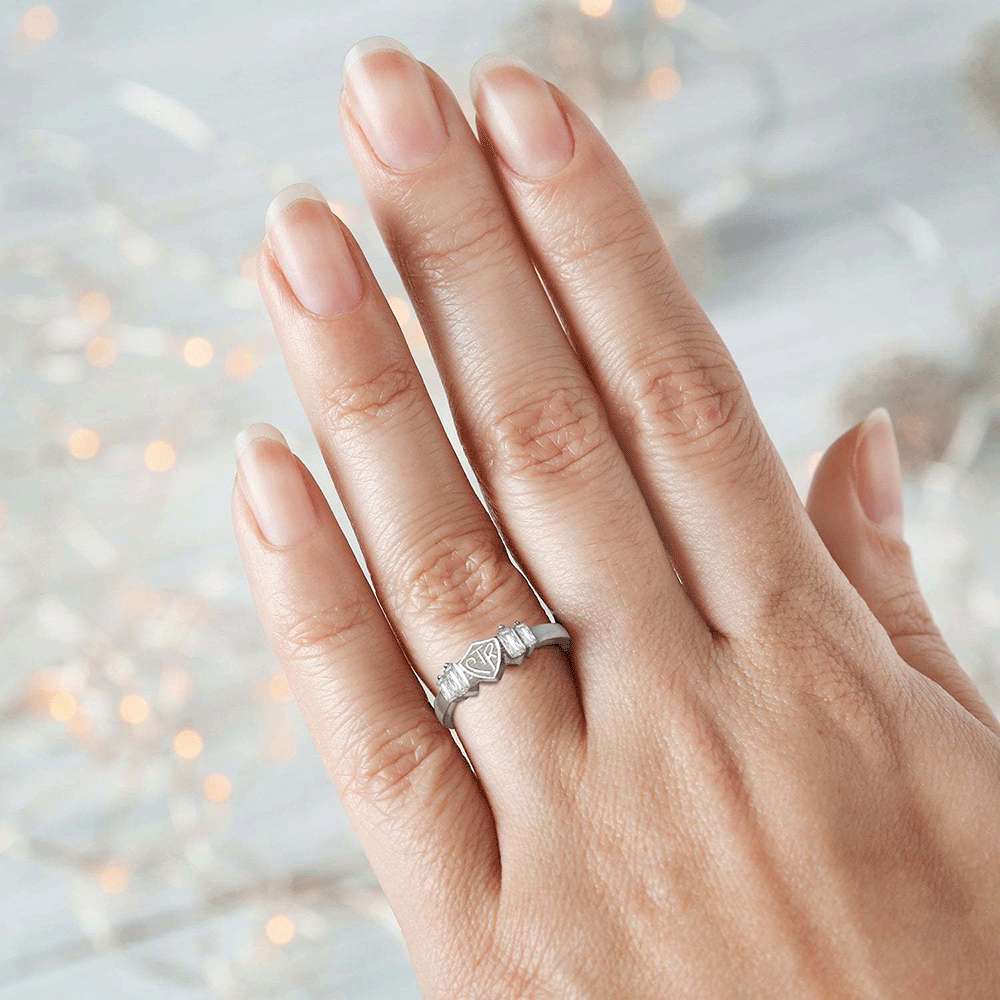 Baguette CTR Ring, , large image number 1