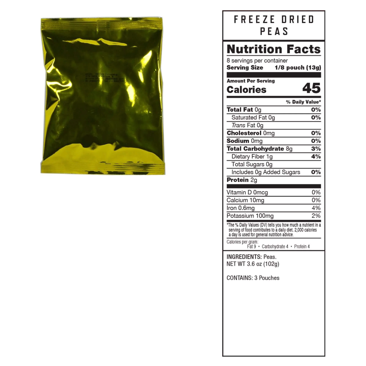 240 Serving Freeze Dried Vegetables Bundle, , large image number 3