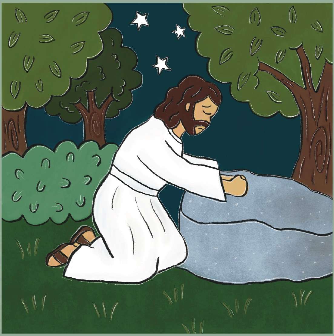 Gethsemane 16 Piece Puzzle