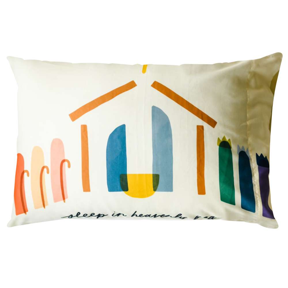 Sleep in Heavenly Peace Nativity Pillowcase, , large image number 0