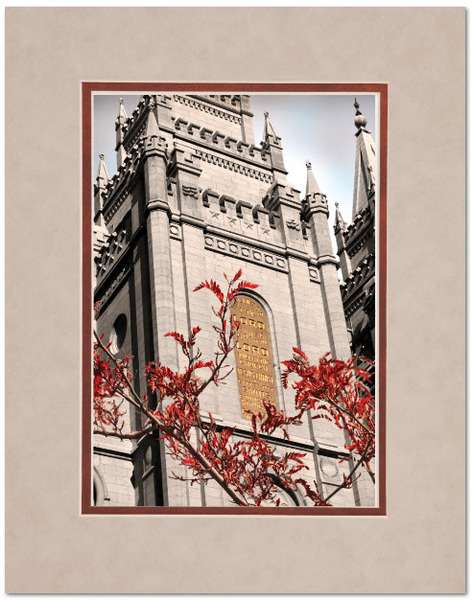 Salt Lake Temple (11x14 Matted Print)