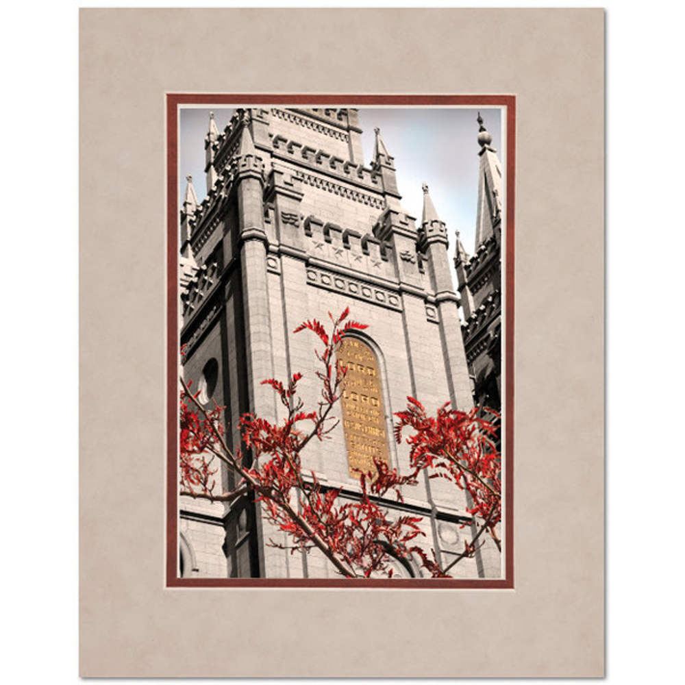 Salt Lake Temple (11x14 Matted Print),  Salt Lake Temple (11x14 Matted Print)