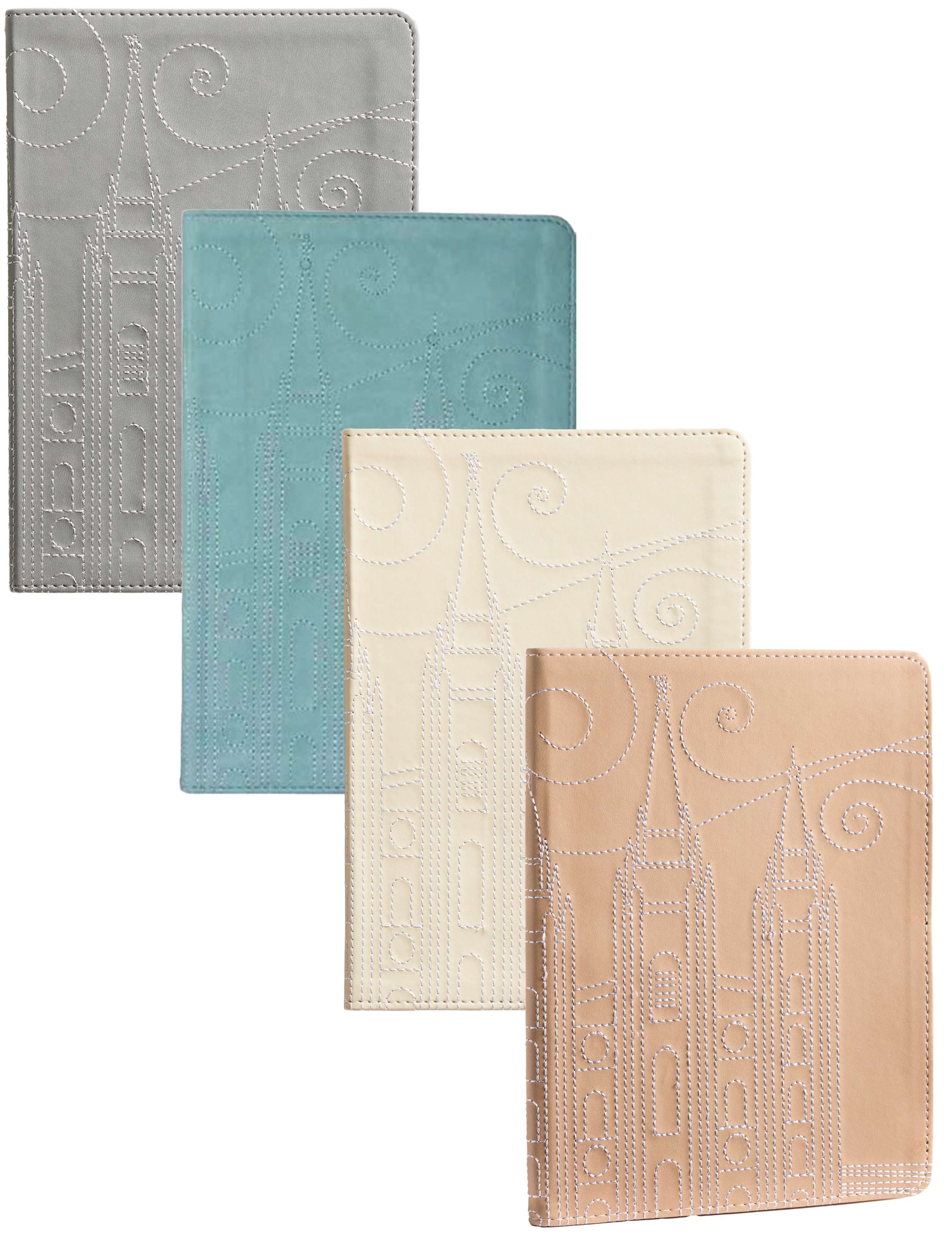 Salt Lake Temple Stitched Journal