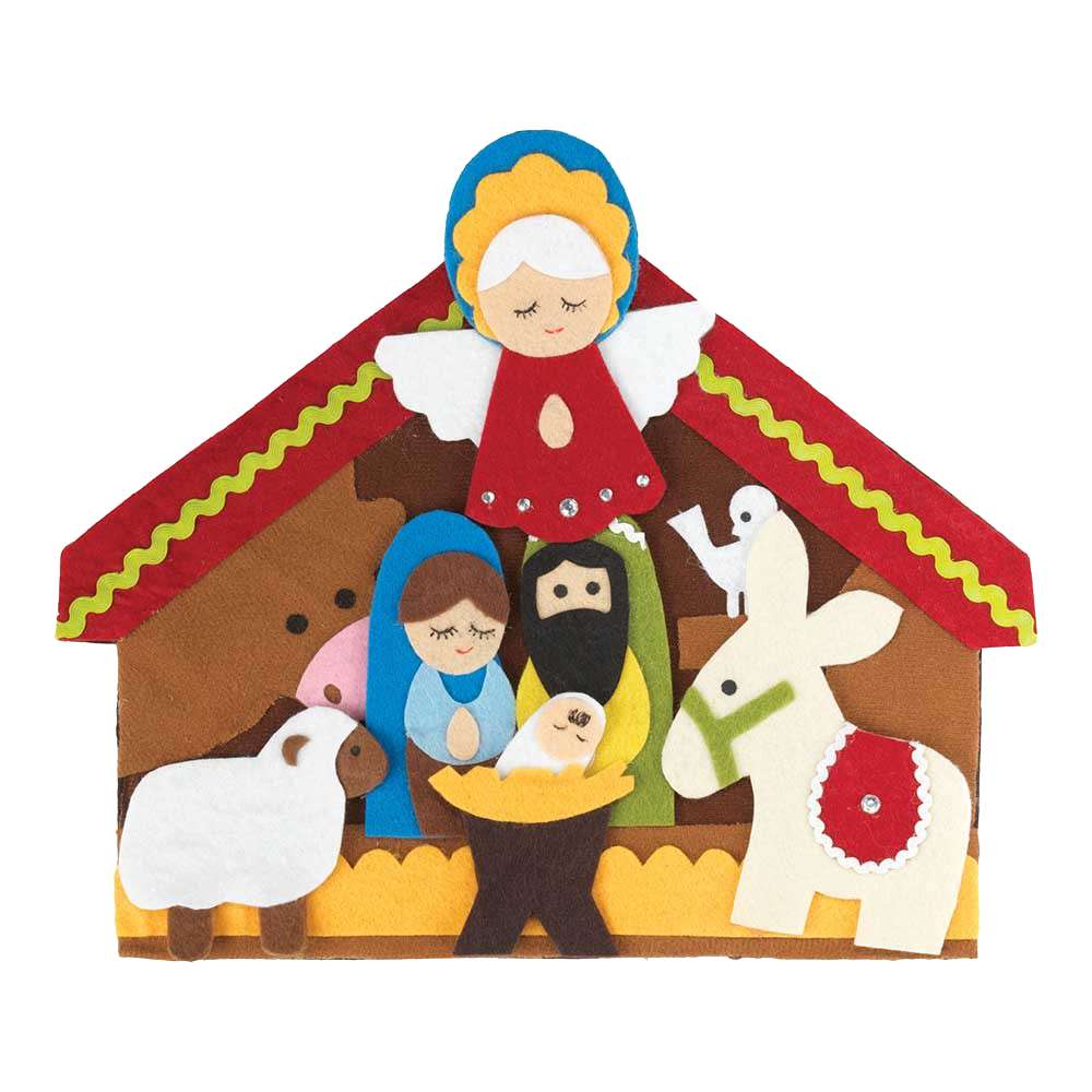 Children's Movable Felt Nativity