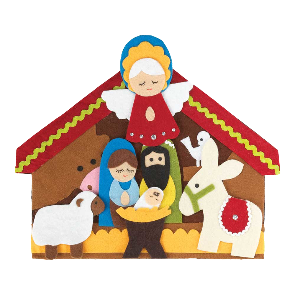 Children's Movable Felt Nativity, , large image number 0
