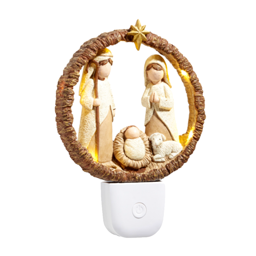 Holy Family Nativity Night Light