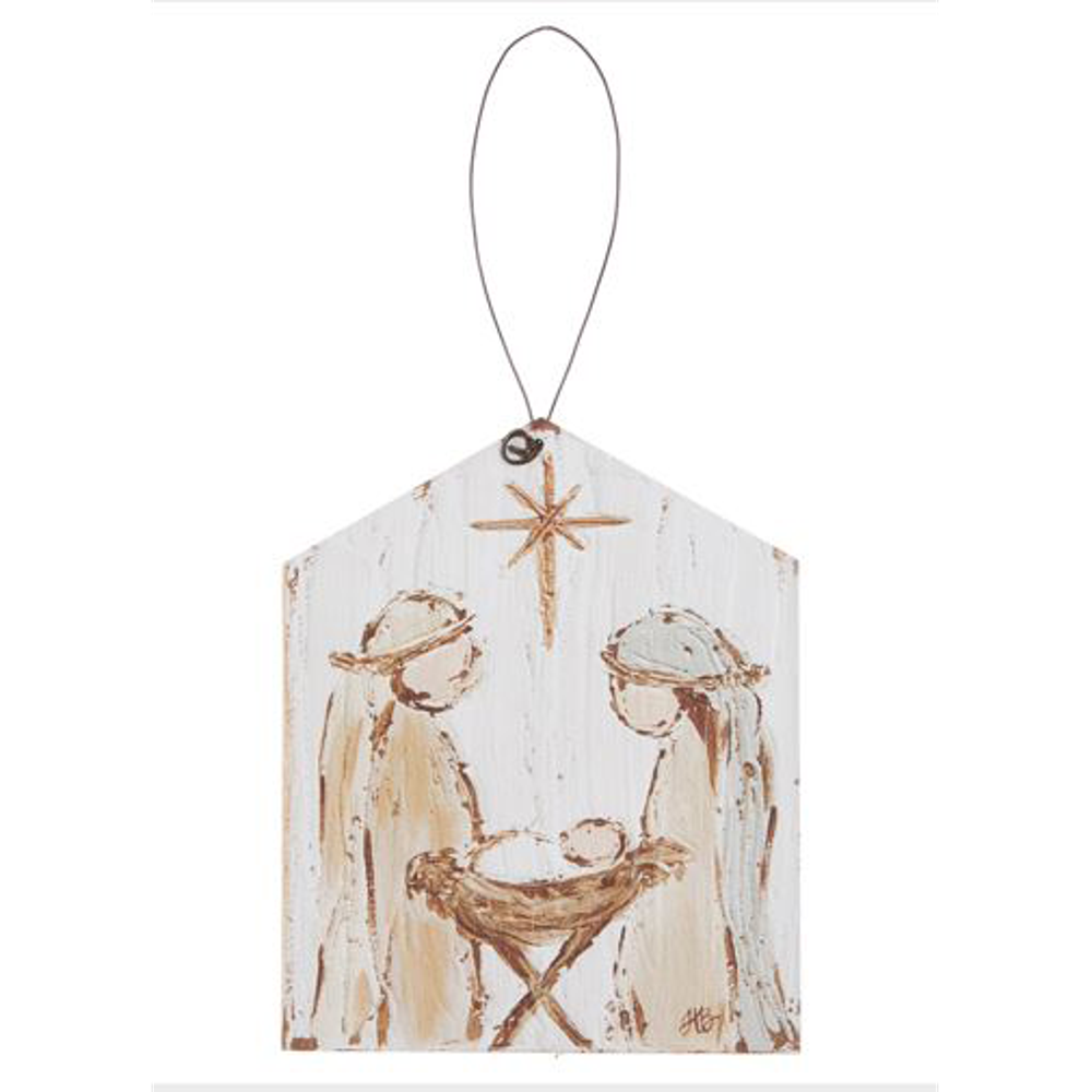 Holy Family with Star Ornament,  Holy Family with Star Ornament