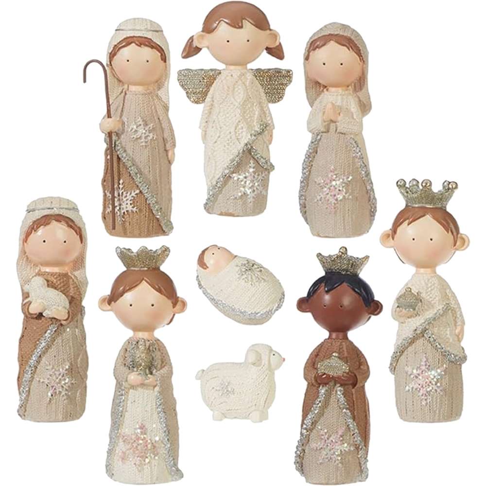 Kinder Joy Resin Nativity