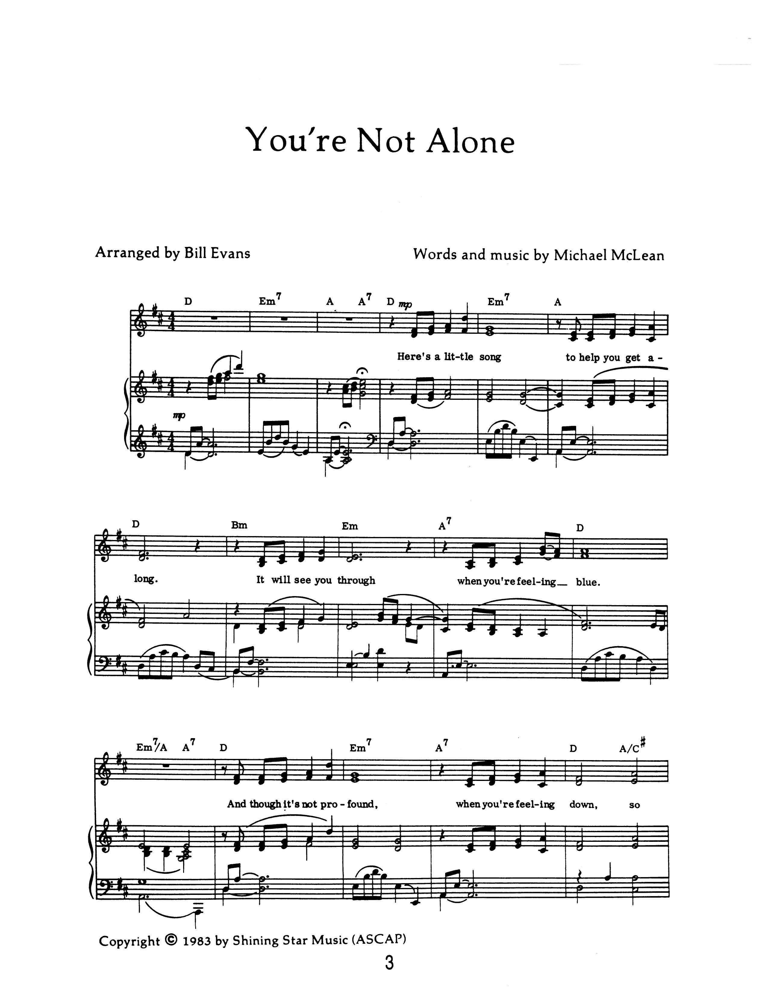 You're Not Alone, , large image number 0