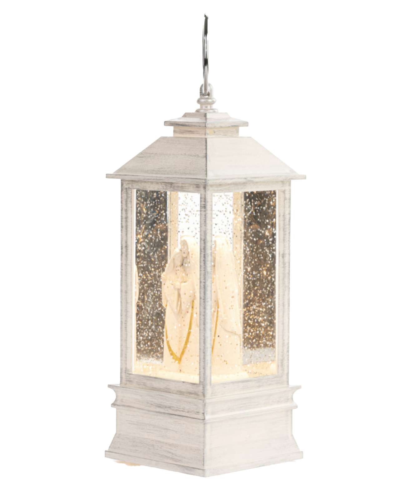 Light-up Musical Holy Family Resin Nativity Lantern, , large