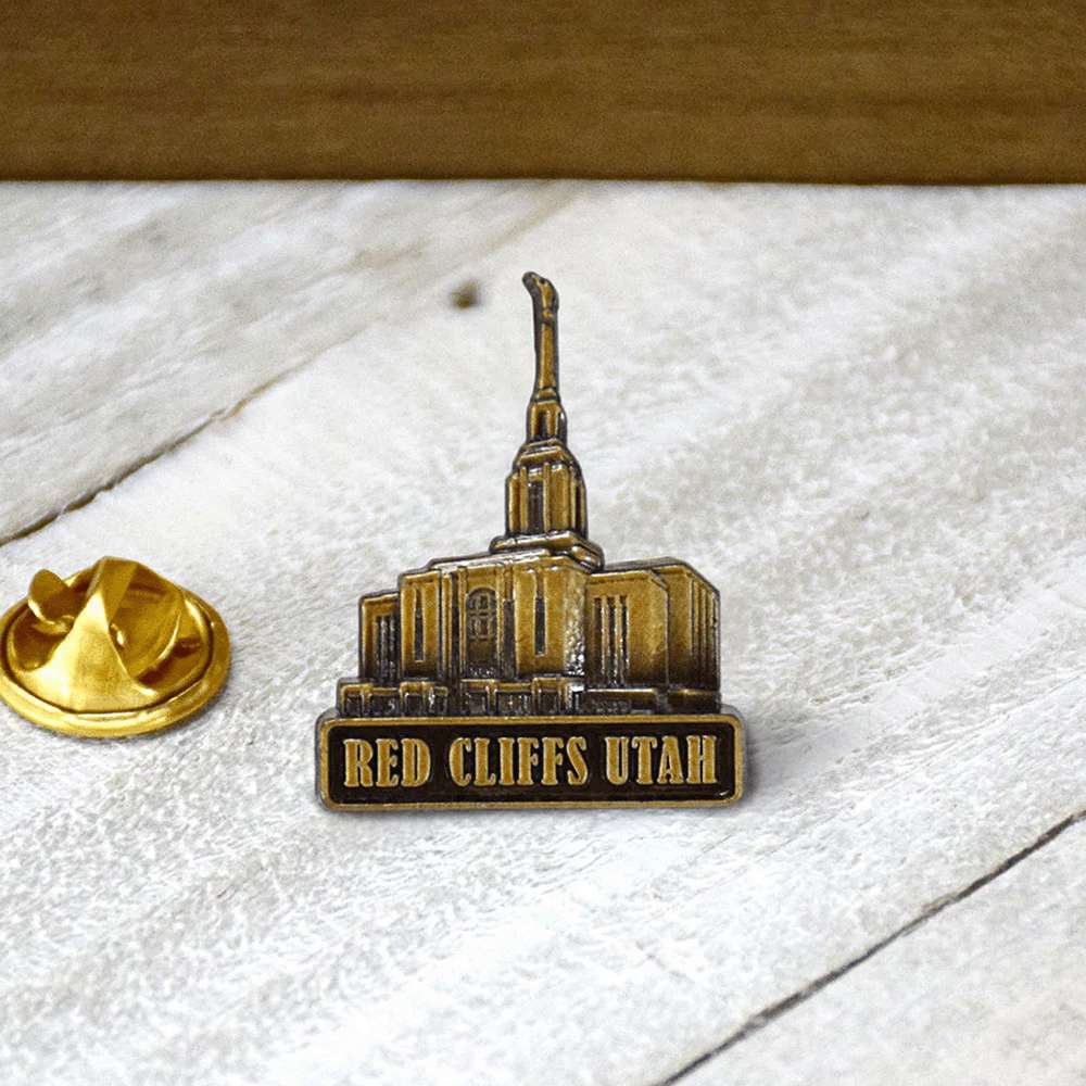 Red Cliffs Temple Pin, , large image number 4