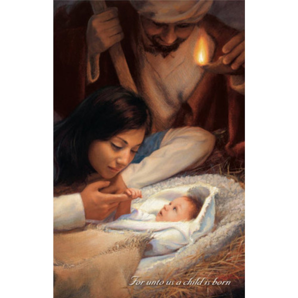 For Unto Us a Child Is Born Program Cover