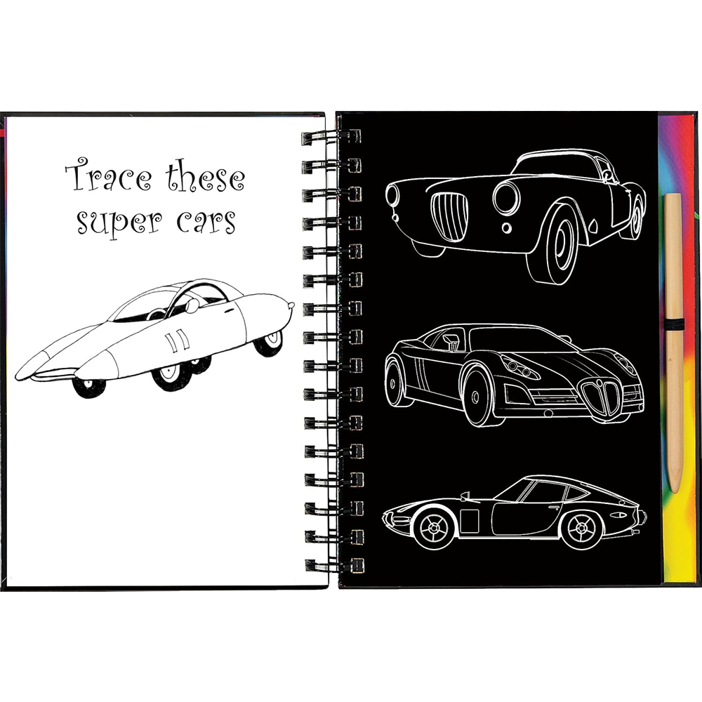 Super Scratch And Sketch Trace Along, , large image number 4