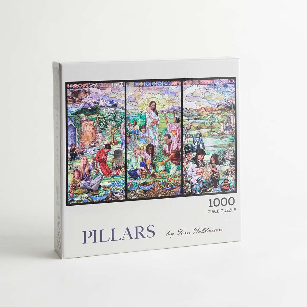 Pillars 1000 Piece Puzzle, , large image number 1
