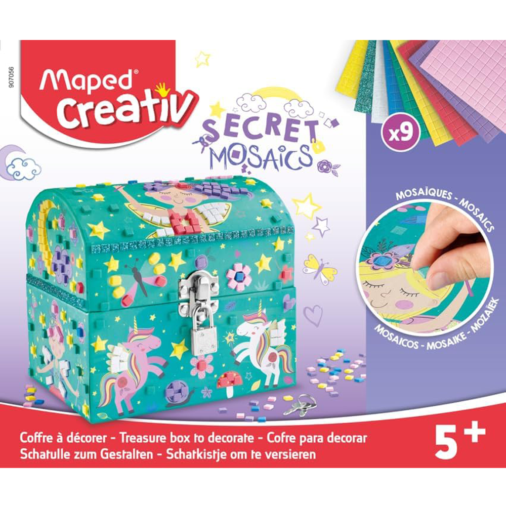 Creativ Photo Mosaics Treasure Chest 11 Piece Kit