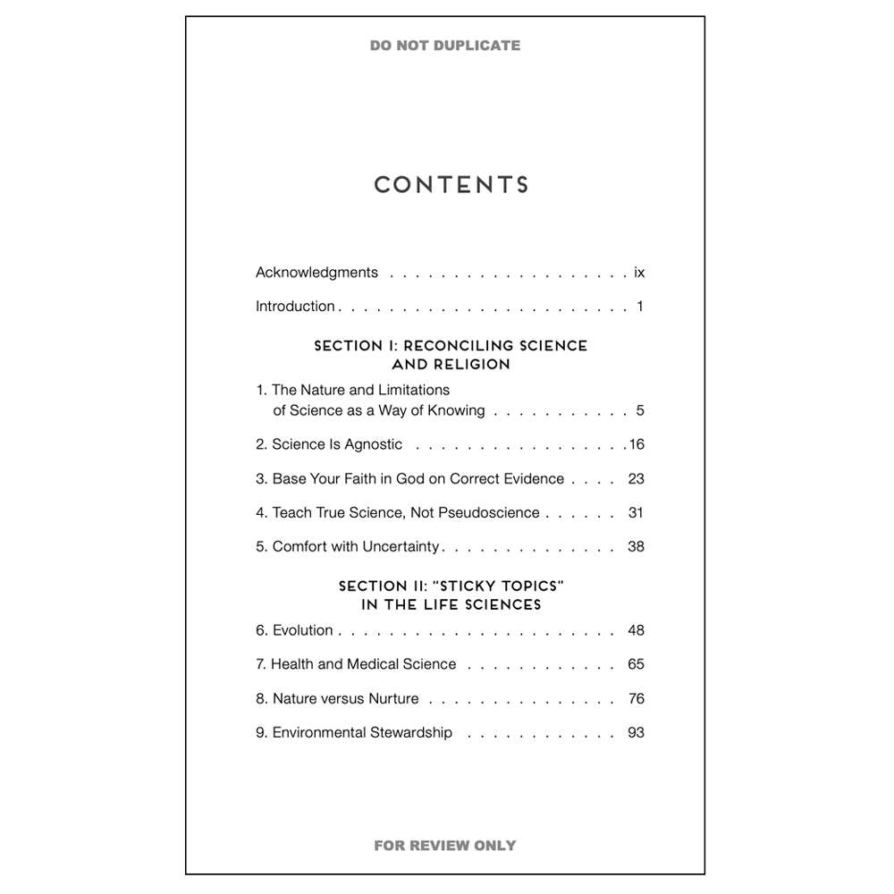 Let's Talk about Science and Religion - JENSEN, JAMIE L.; BYBEE, SETH M. 3