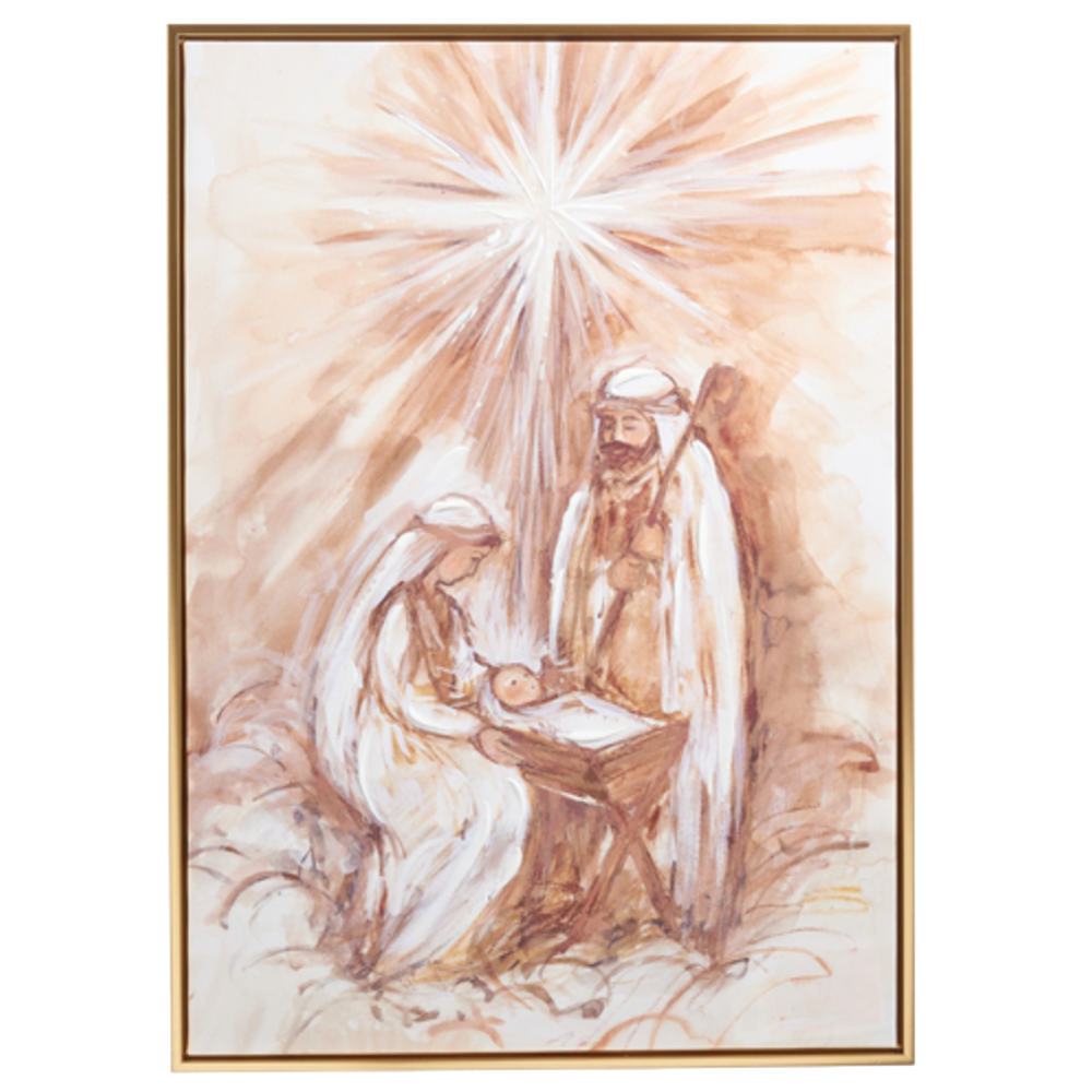 North Star Holy Family (19x27 Framed Print)