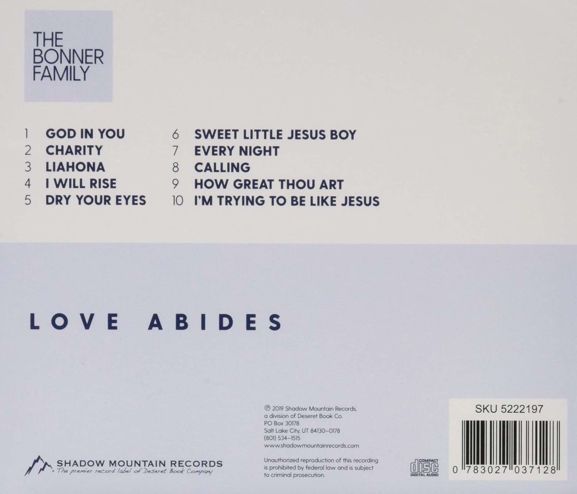 Love Abides, , large