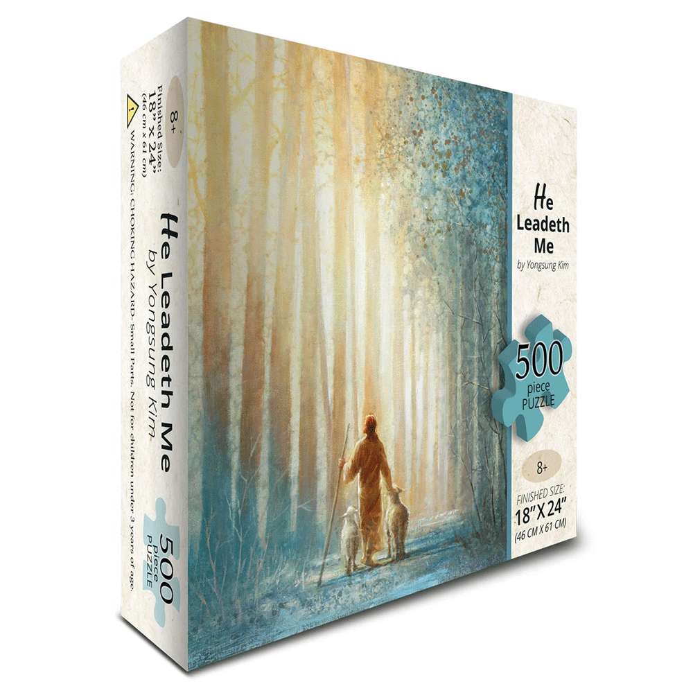 Puzzle He Leadeth Me 500 Pieces