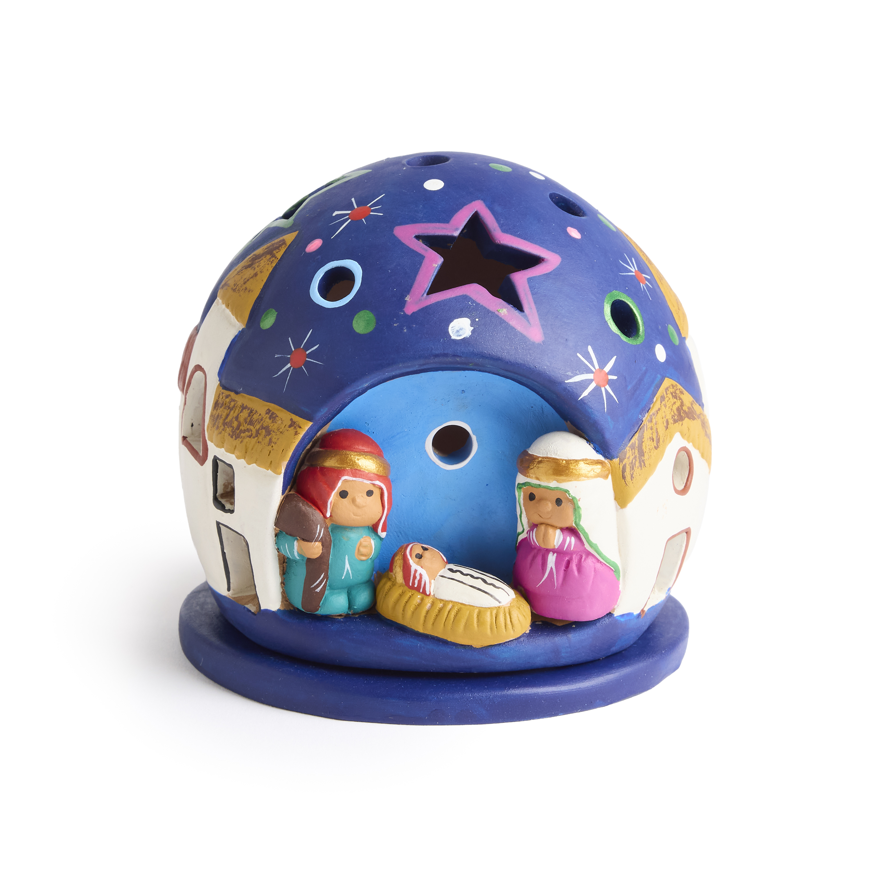 Peru Round House Nativity