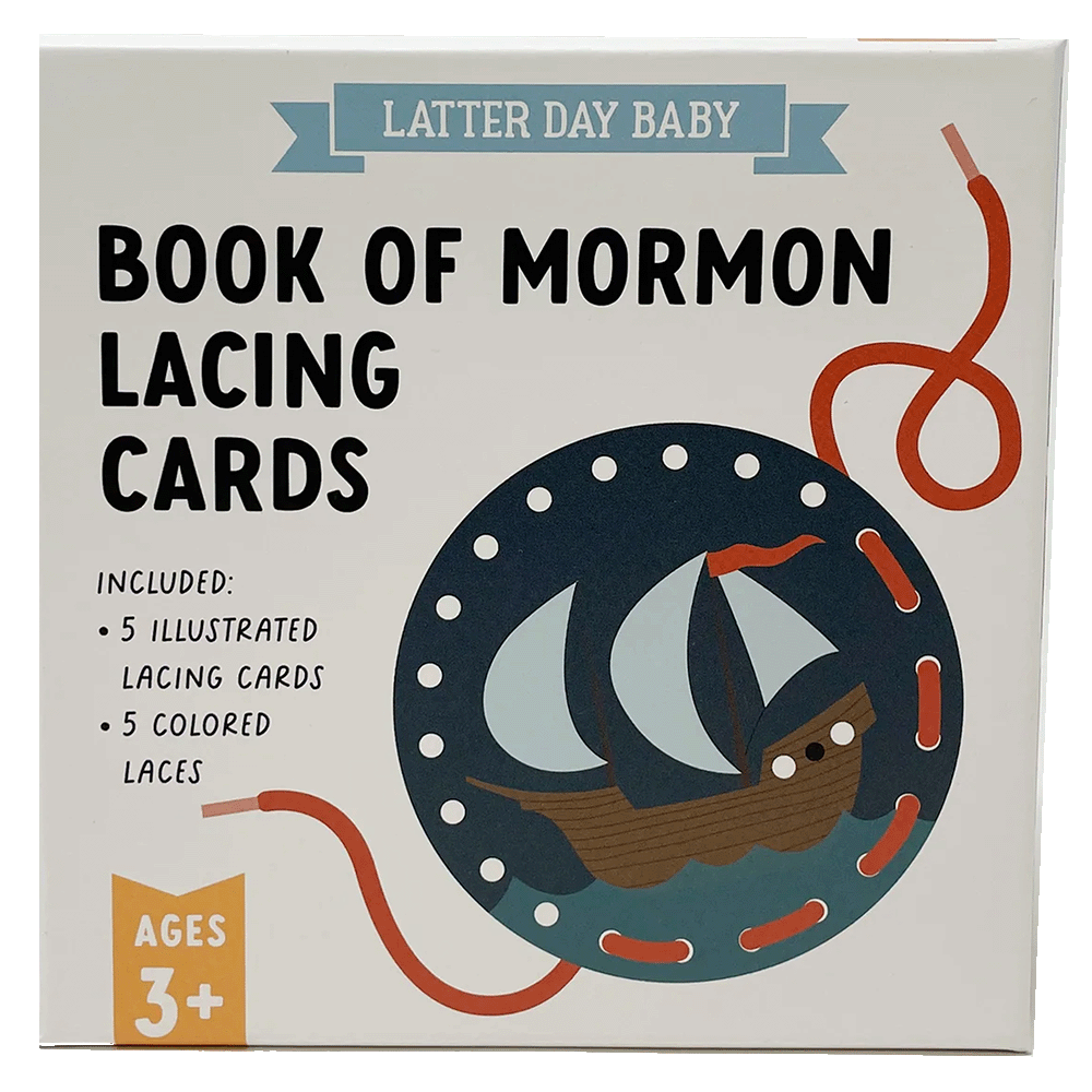 Book of Mormon Lacing Cards