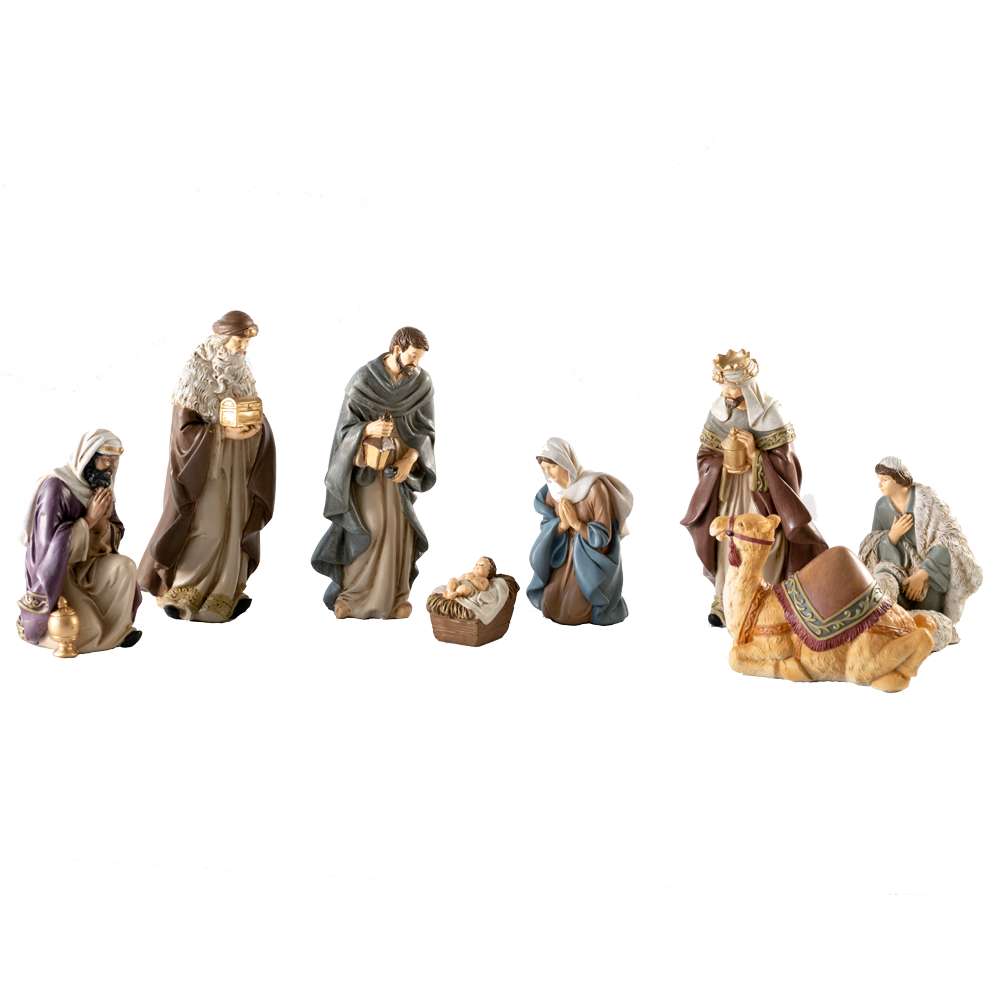 O Come Emmanuel Traditional Nativity Set, , large image number 0