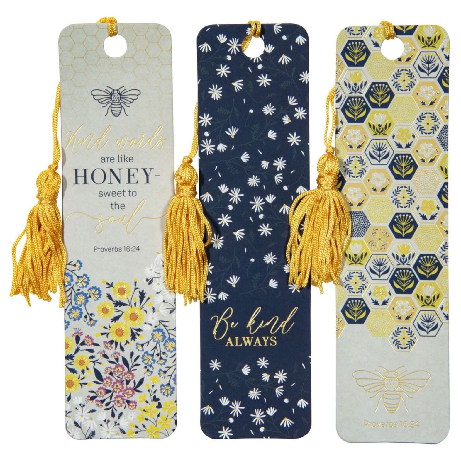 Kind Words Tassel Bookmark Set