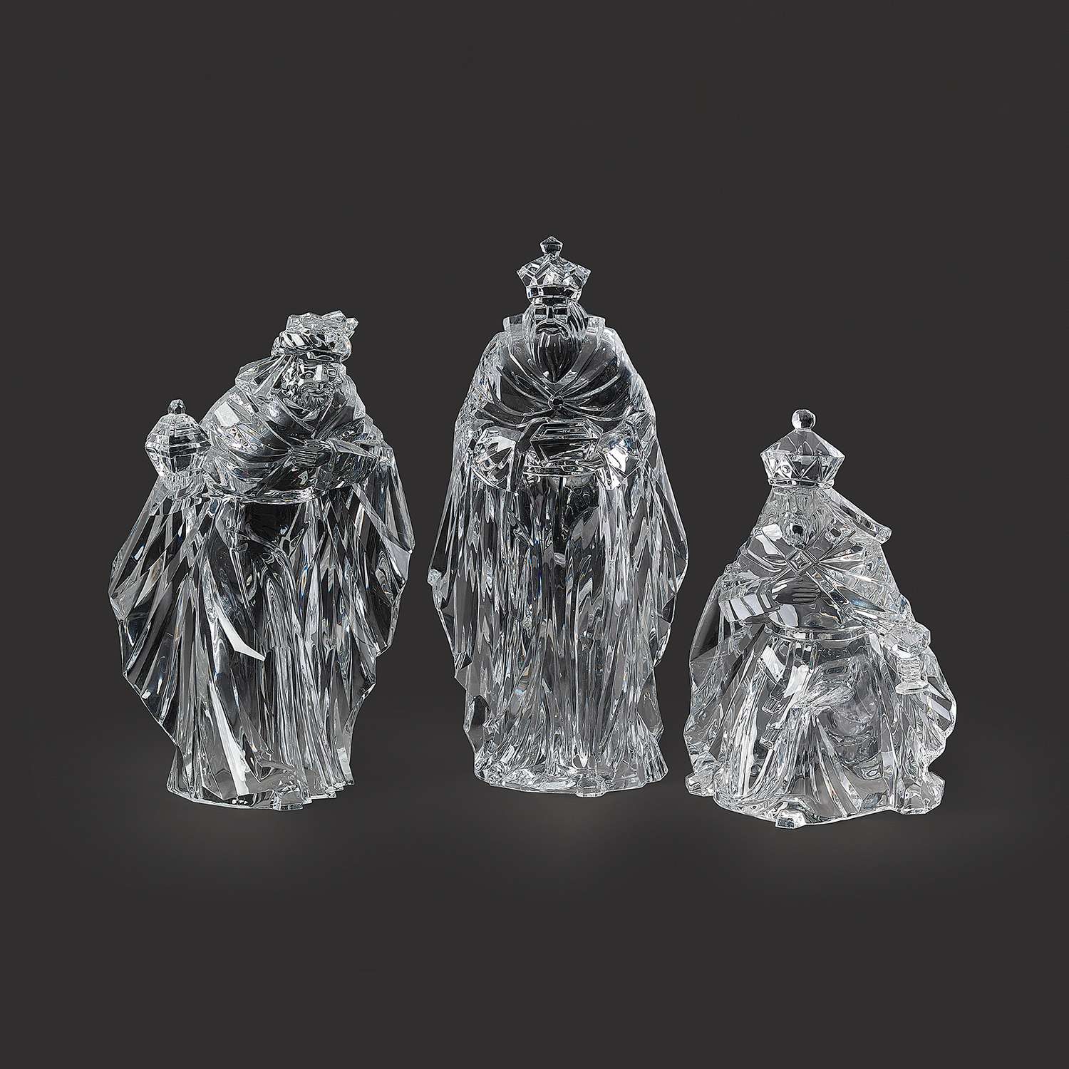 Wise Men Acrylic Nativity, , large image number 0