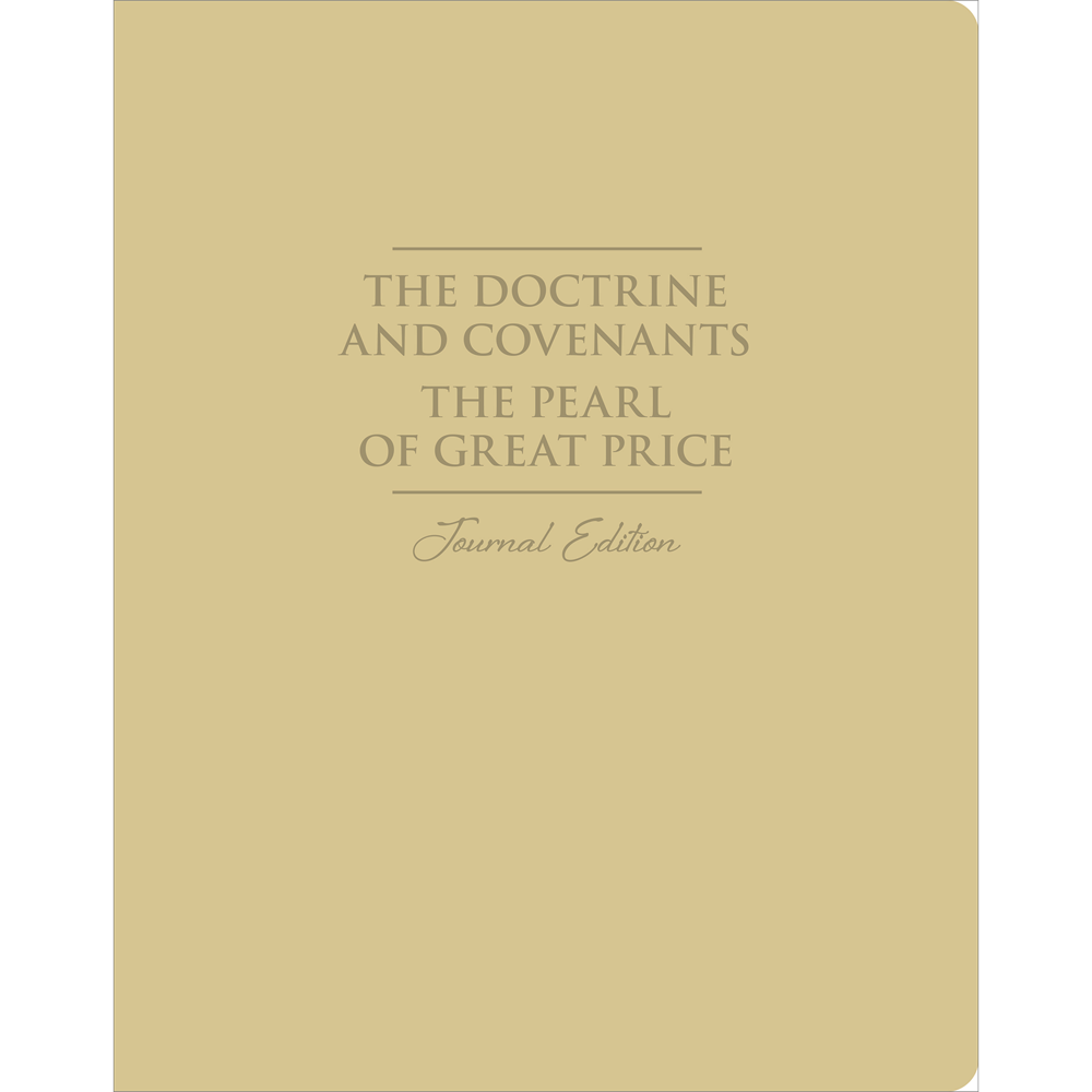 The Doctrine and Covenants and Pearl of Great Price, Journal Edition, Large Print Faux Leather Unlined (No Index),  The Doctrine and Covenants and Pearl of Great Price, Journal Edition, Large Print Faux Leather Unlined (No Index)