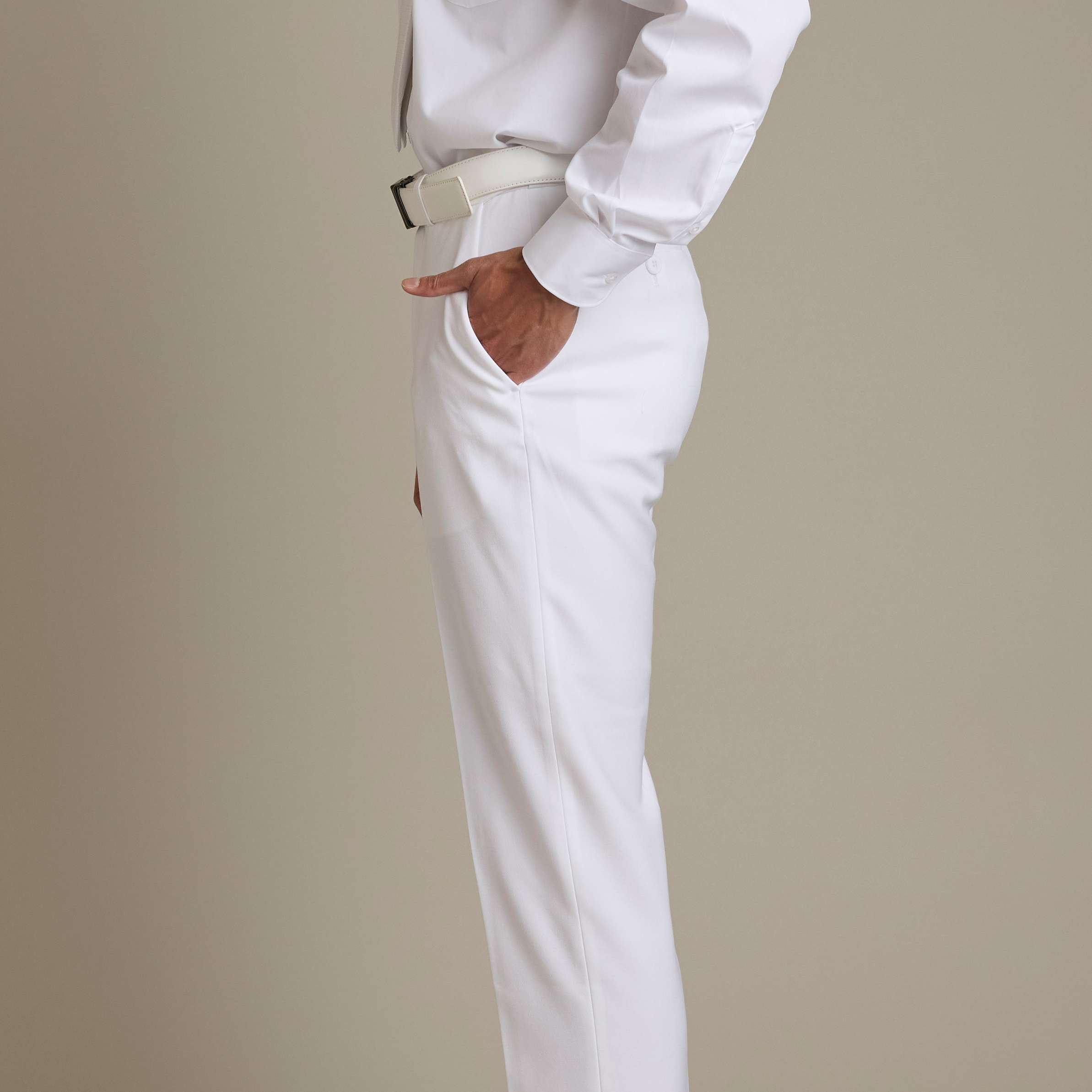 Slim Fit Temple Pants, , large image number 2
