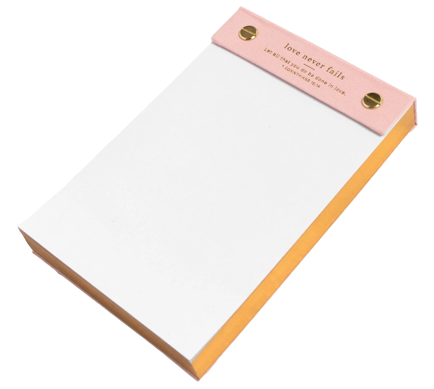 Love Never Fails Notepad