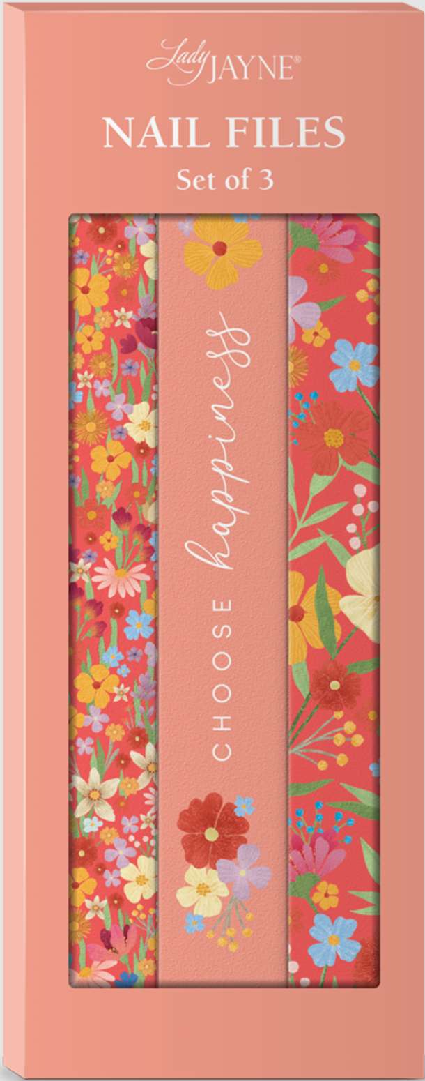 Coral Floral Nail Files, , large image number 2