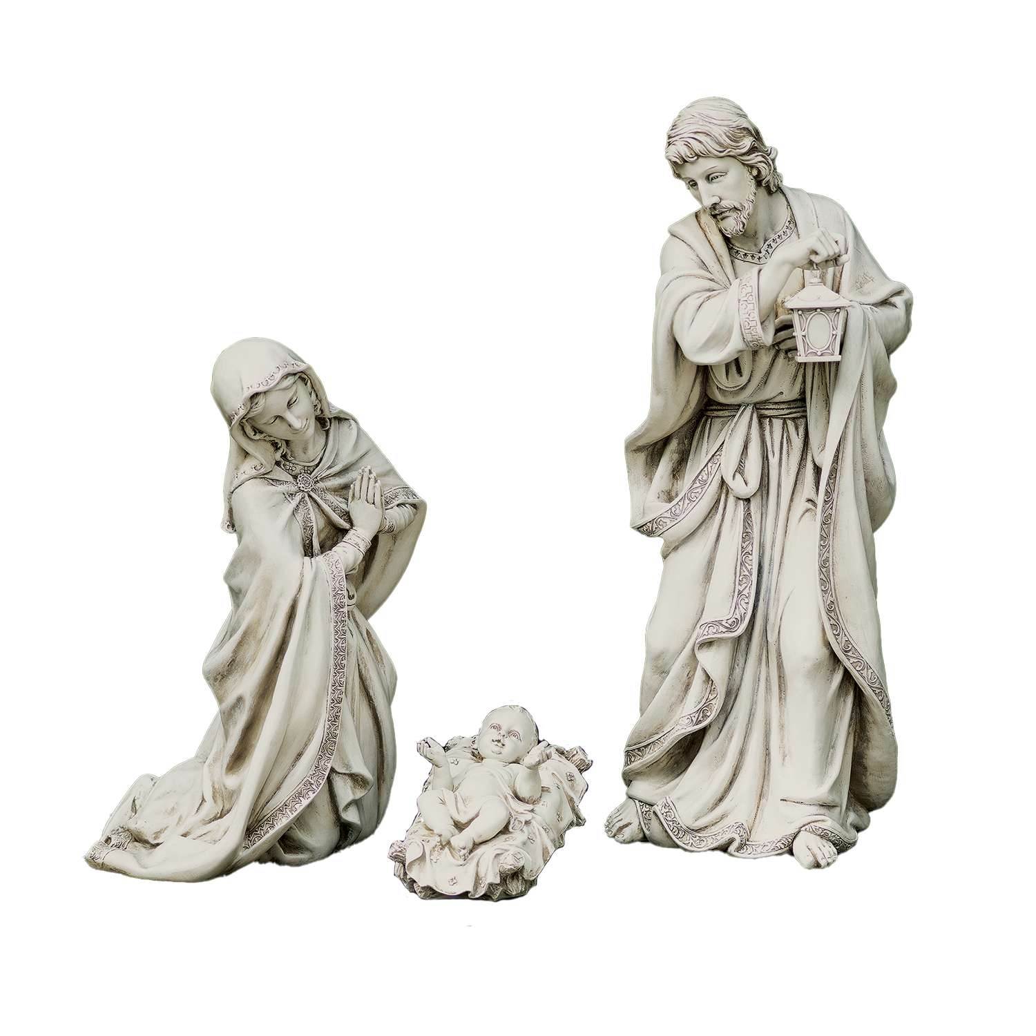 Large Holy Family Nativity Figurines, , large image number 0