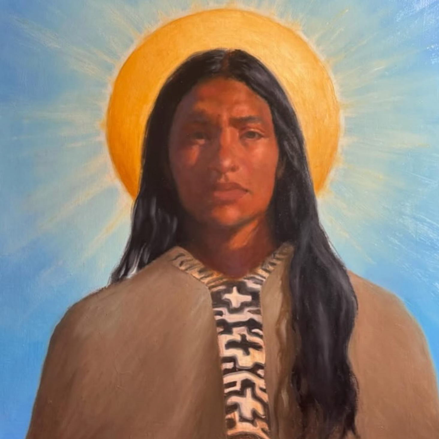 My Great-Grandfather's Jesus (El Jes&uacute;s de Mi Bisabuelo) Print